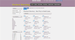 Desktop Screenshot of chestnutdirectory.com